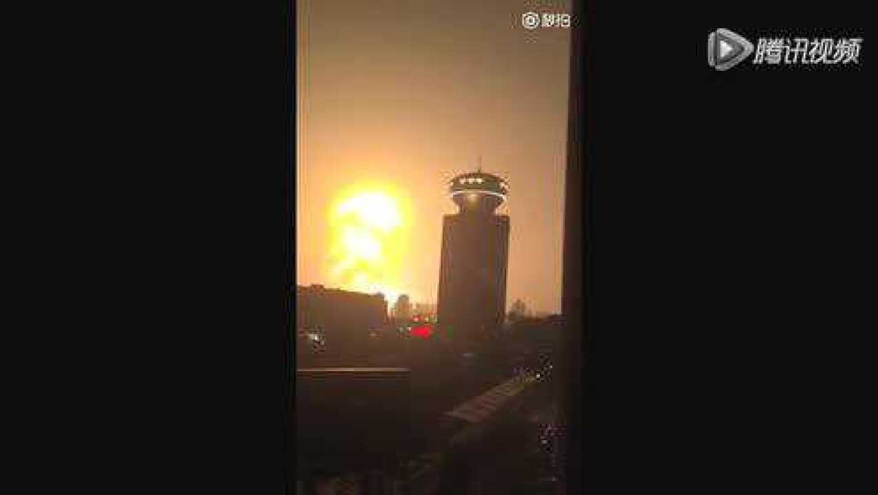 天津大爆炸现场_高清