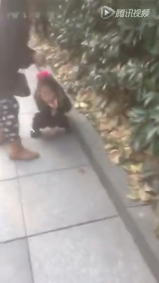 视频: 小女孩随地嘘嘘啊 小便咯 撒尿啦