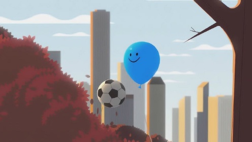 动画短片：一只气球的奇遇