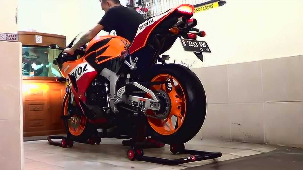 這聲浪就是重機車界的標杆本田威爽版花cbr600rr