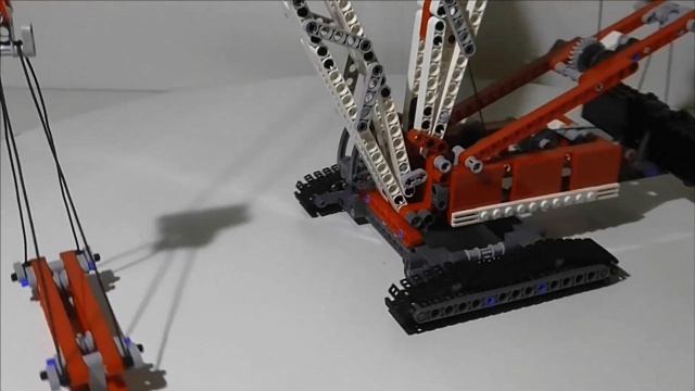 lego乐高积木机械组8288巨型履带式起重机