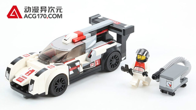 动漫异次元乐高lego超级赛车75872奥迪r18etronquattro