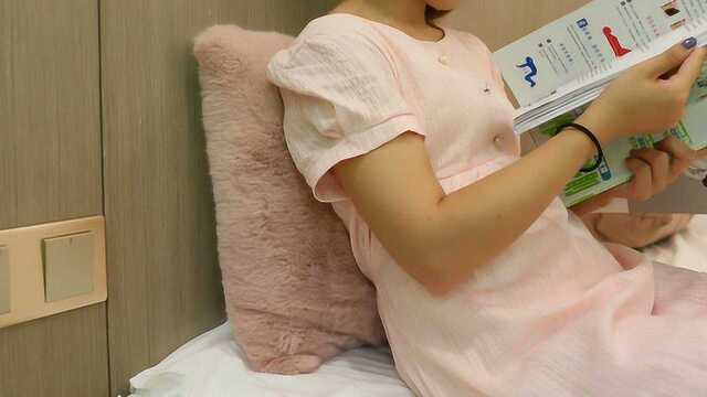 孕妇床上坐姿正确图解图片