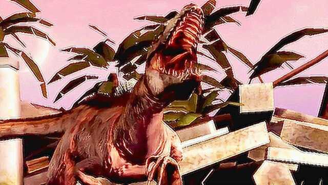 小鸢解说侏罗纪世界87传奇三星长臂猎龙恐龙保存