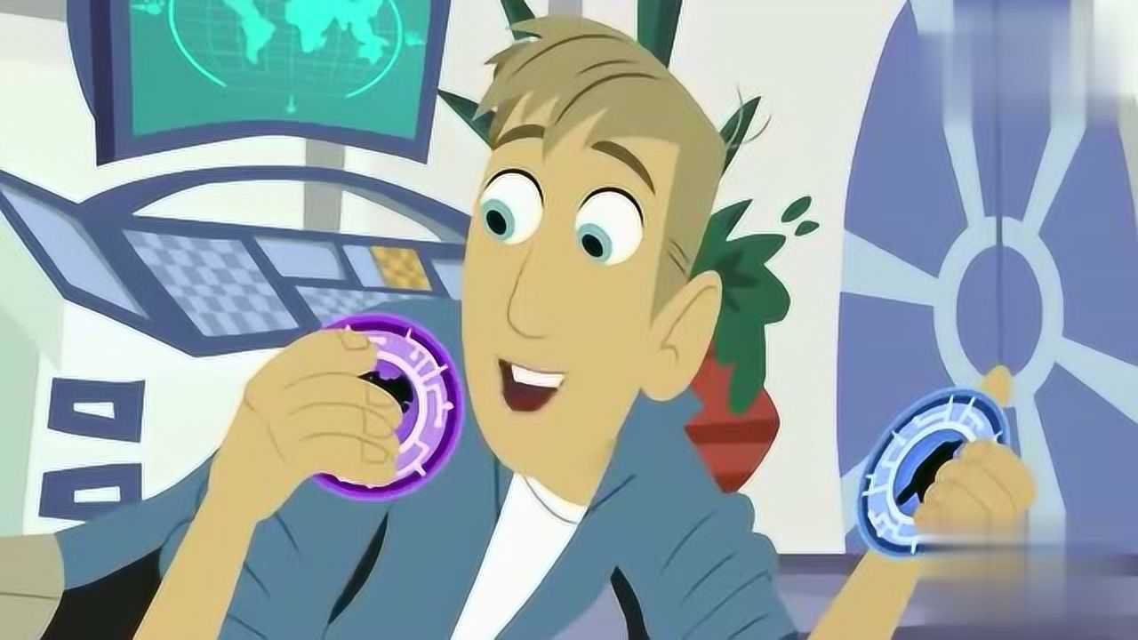 动物兄弟马丁收集了一罐的游戏飞盘想变哪个就变哪个棒极了