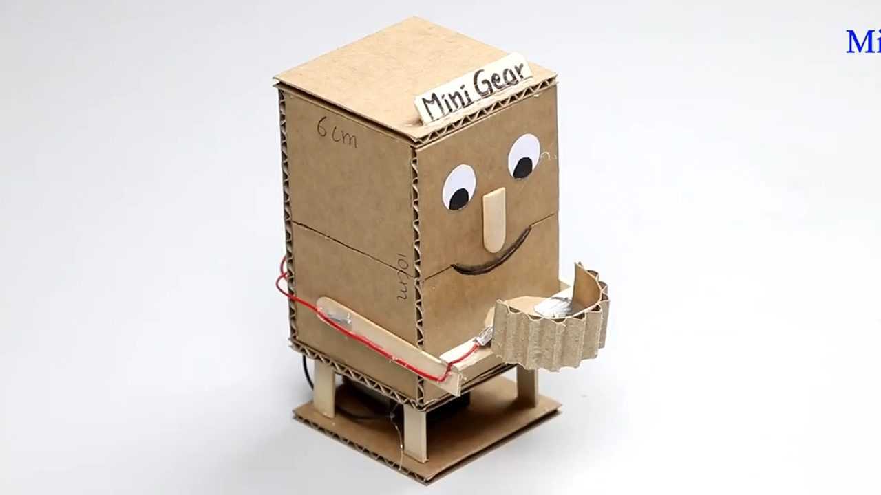 废旧纸盒做机器人图片图片