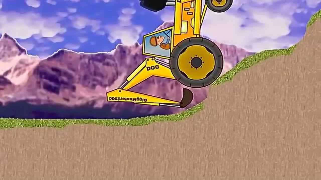 熊熊乐园光头强开挖掘机游戏_腾讯视频