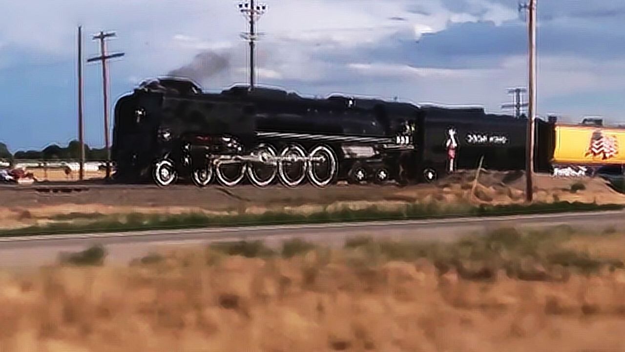 国外蒸汽机车844号,这速度和我国比怎么样?