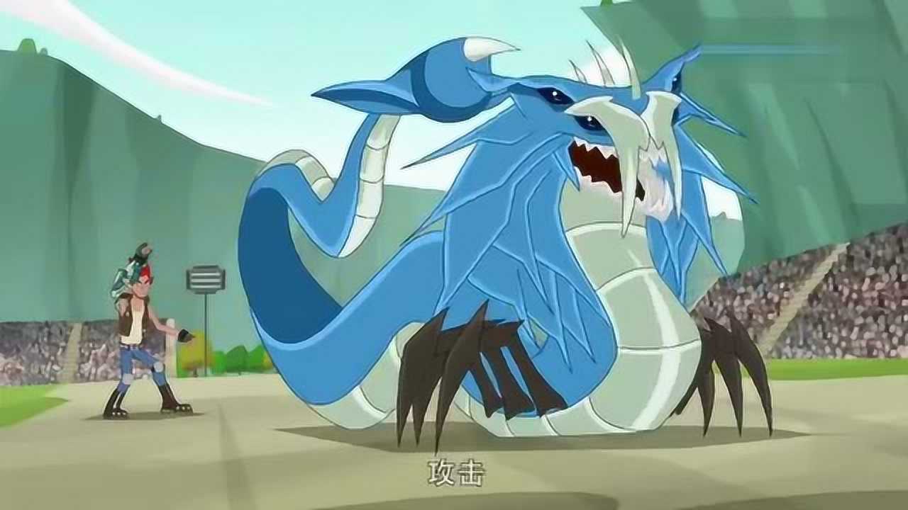 兽王争锋:泰羽的金刚啸天兽把对手困在火圈里,真是太厉害了