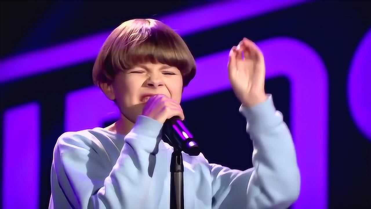 国外小孩好声音现场演唱山姆史密斯经典staywithme