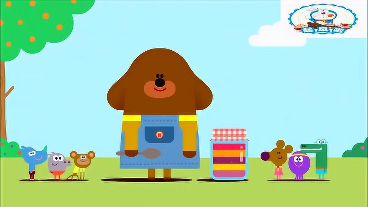 嗨道奇全集阿奇遇到一只顽皮的猴子