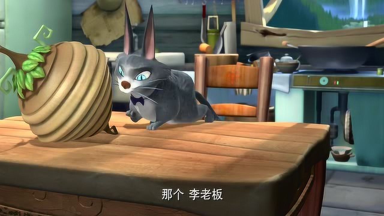 熊出没:客厅的桌子上竟然有一个马蜂窝,光头强要遭殃了!