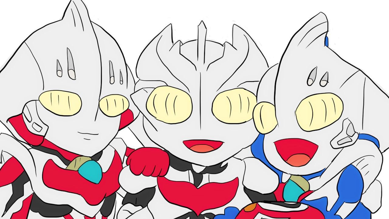 奈克瑟斯奥特曼三种形态儿童卡通简笔画_腾讯视频