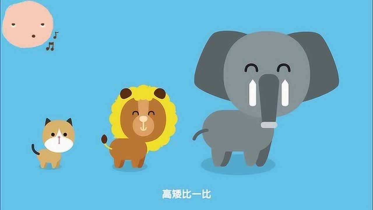 育儿早教：比大小，比高矮，你知道那些？看看哪个小朋友最厉害！_高清1080P在线观看平台_腾讯视频