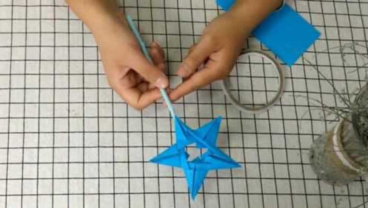 创意折纸教程教你折出好看的魔法棒简单易学