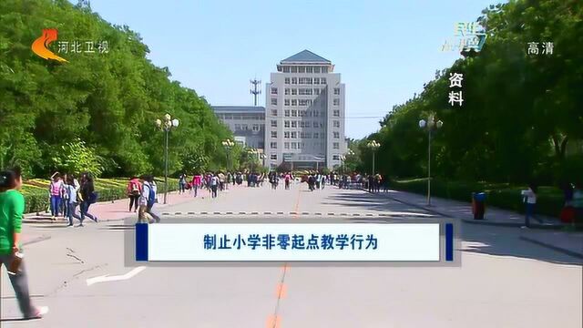 河北省印发开展幼儿园“小学化”专项治理工作实施方案