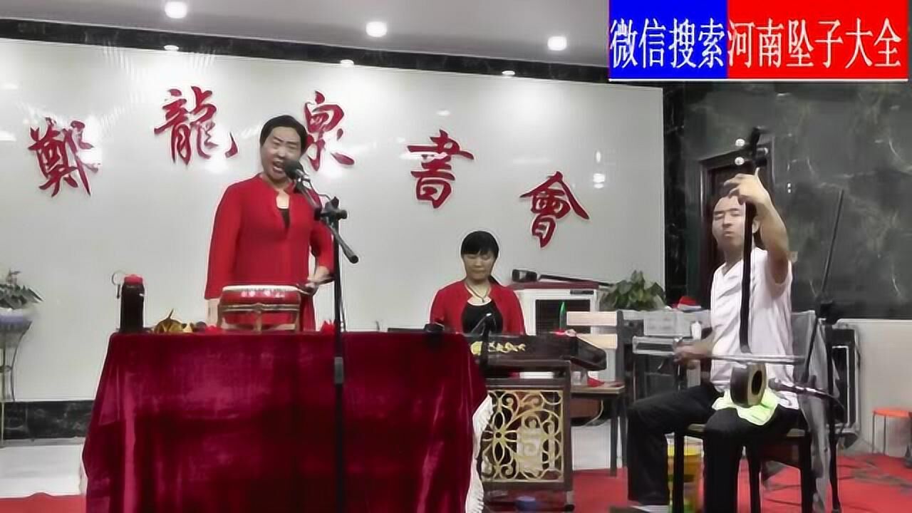 王春红长篇河洛大鼓金钱记原汁原味民间曲艺