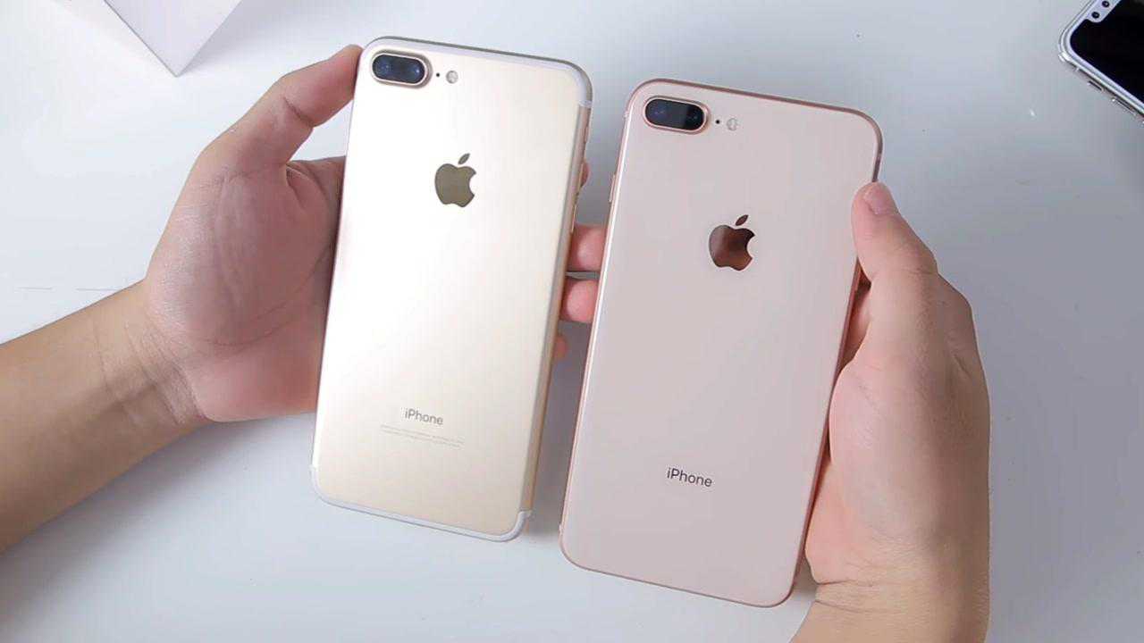 iphone7p對比iphone8p這差距看得我十分尷尬