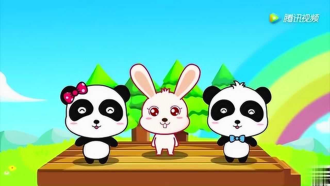 宝宝巴士儿歌三只小猪噜噜噜鼻子哼哼好可爱奇奇妙妙