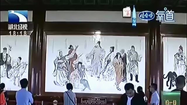 黄鹤楼建筑设计和壁画创作手稿展出,感受黄鹤楼的“最初温度”