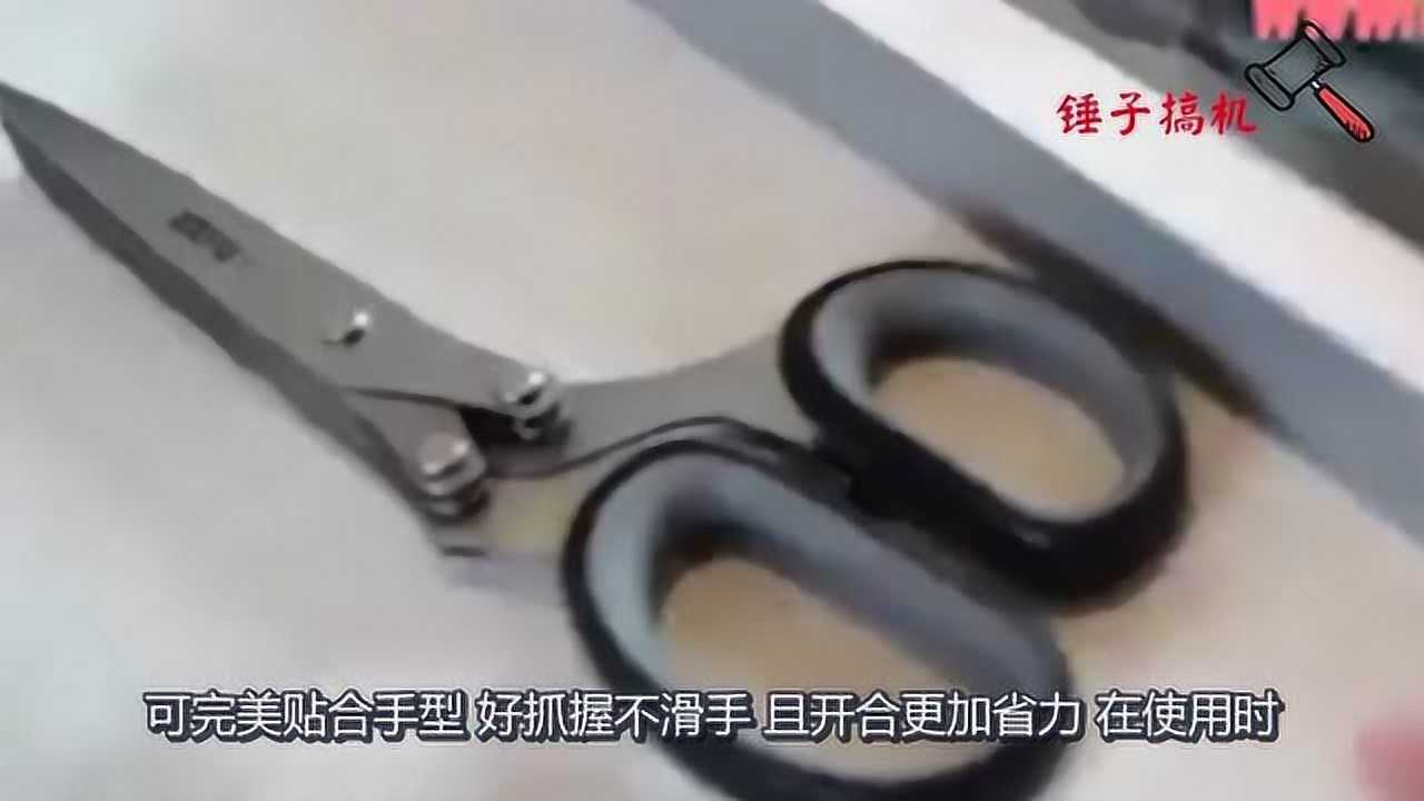 这才叫剪刀!切菜、剪肉、开盖一剪搞定,专治各种“硬骨头”!_高清1080P在线观看平台_腾讯视频