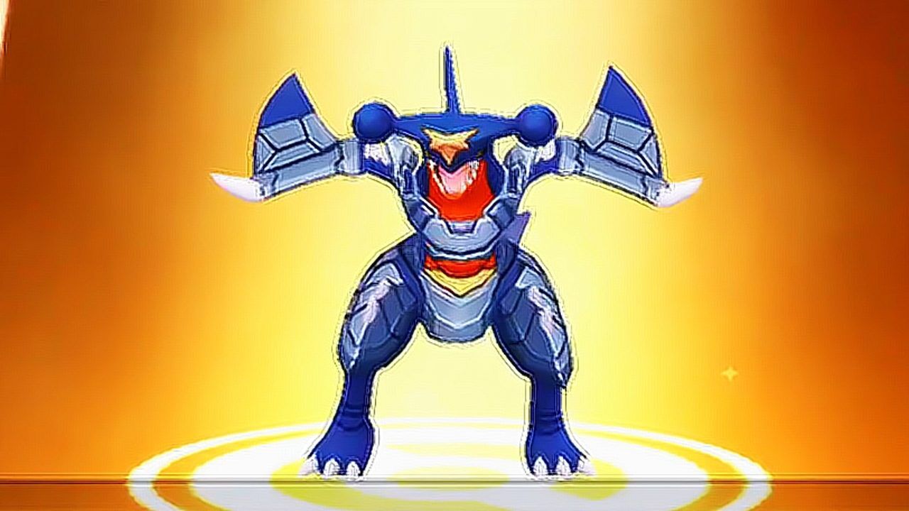 口袋妖怪 "蜥蜴王"全新合金版烈咬陆鲨合金超进化_腾讯视频