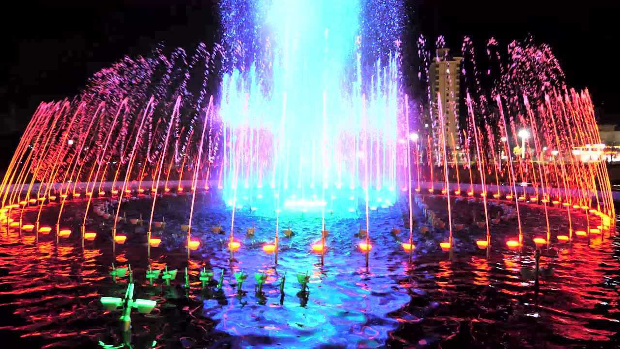 九龙广场 音乐喷泉