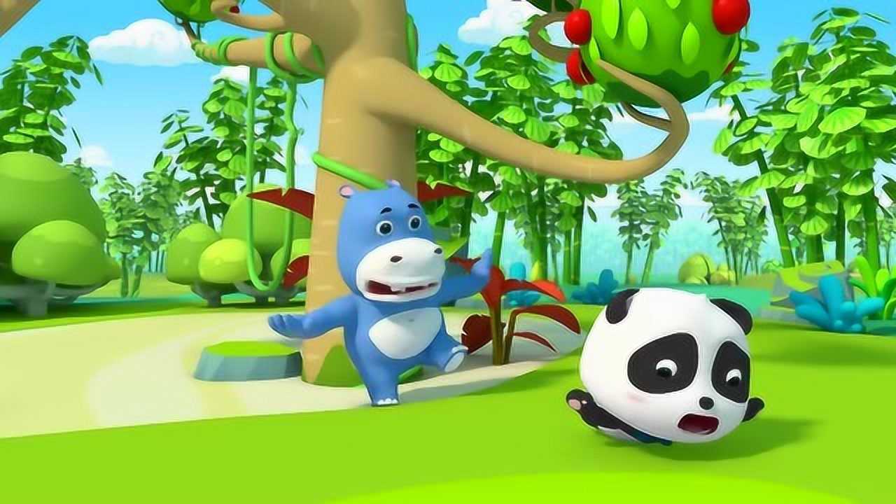 宝宝巴士壮壮你怎么左右不分想摘个水果都好困难呀