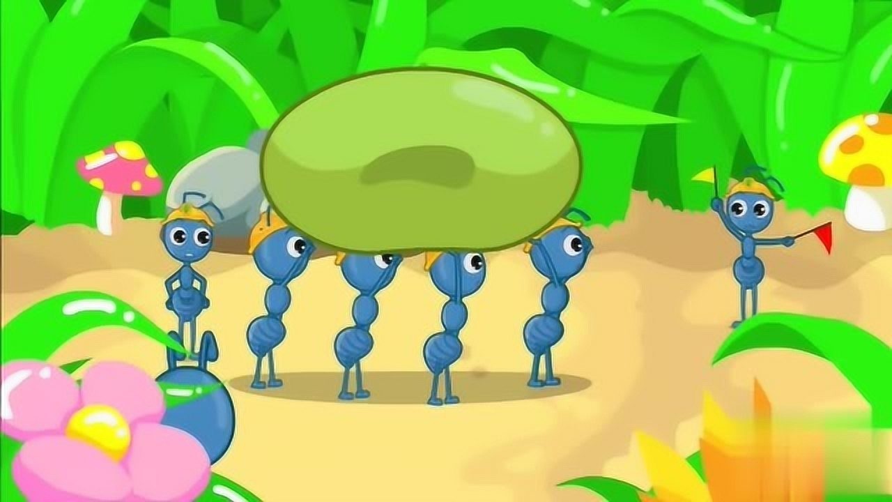 宝宝巴士益智早教儿歌蚂蚁搬豆亲子互动儿歌宝宝的最爱