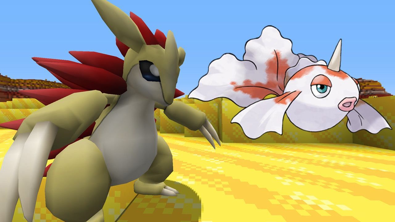 一心解说 我的世界神奇宝贝马里奥ep54 捕捉闪光穿山王