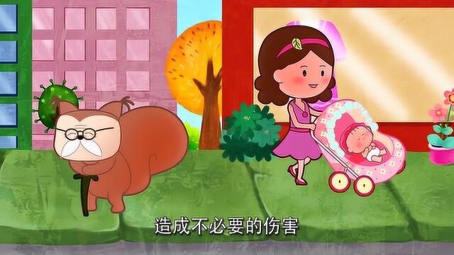 可可小爱 :每个人都要懂文明讲礼貌,共建文明小区