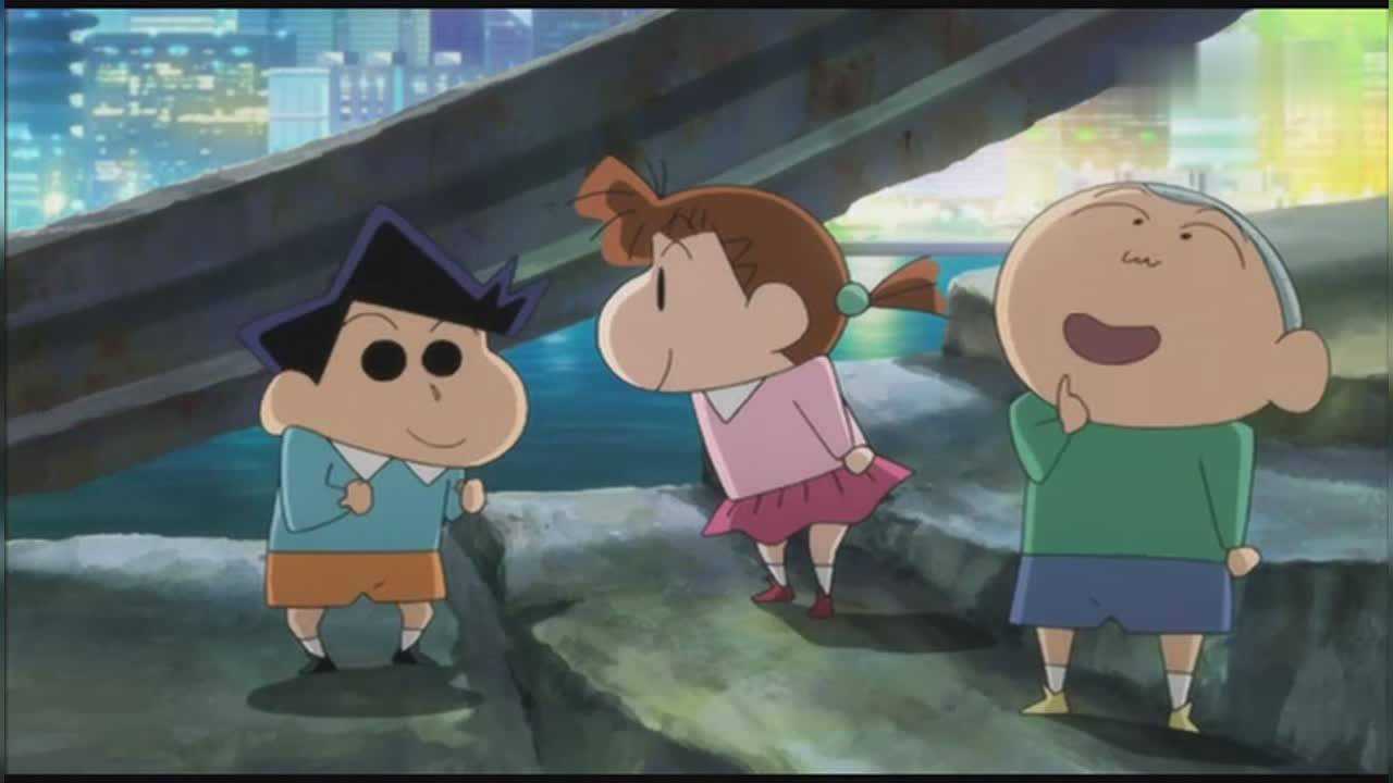 蜡笔小新穿越未来,长大后的正男还是一无是处的自大狂!