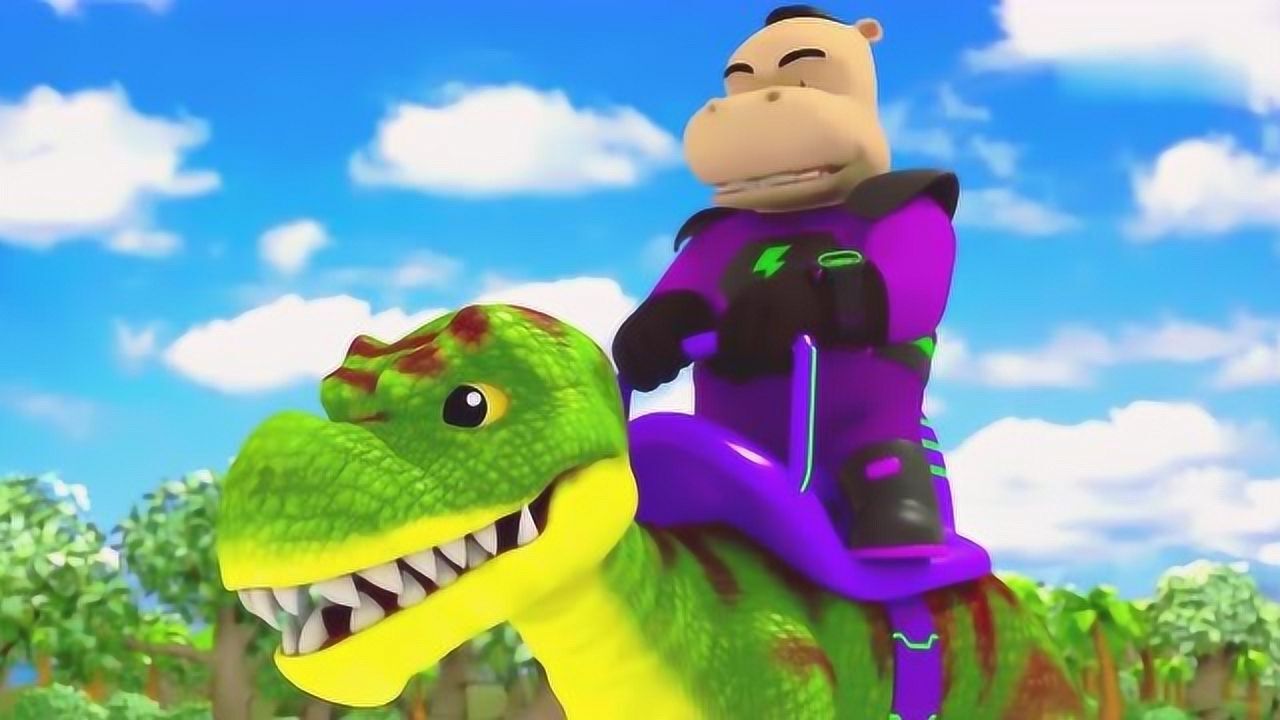 超级小熊布迷-恐龙的美丽世界