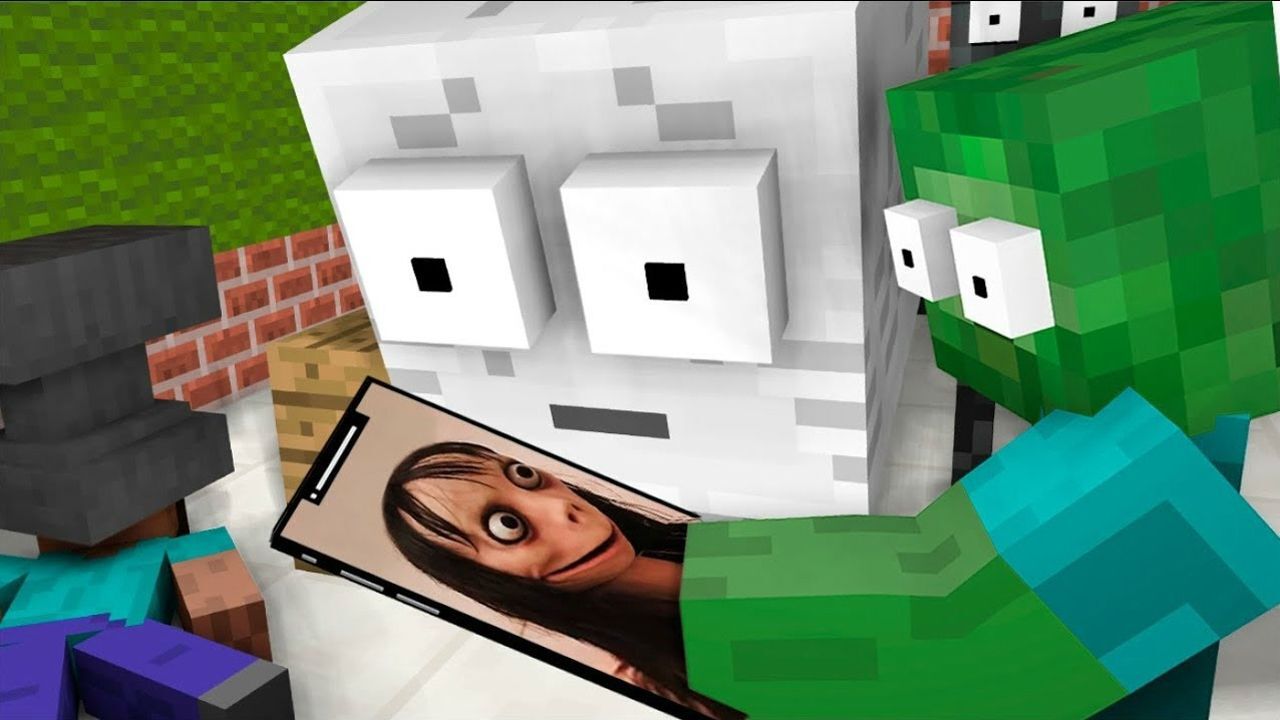 我的世界mc动画-怪物学院 暴徒 vs 莫莫游戏挑战