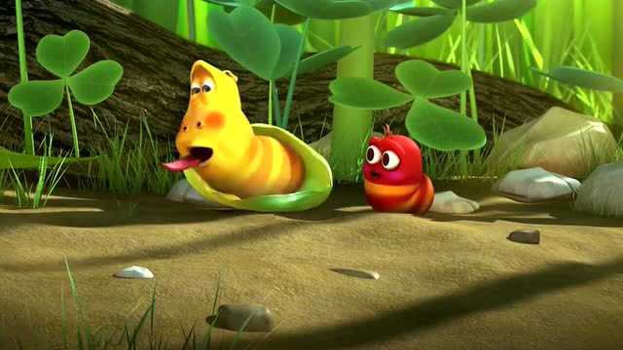 小黄虫和小红虫 遇到了什么这么惊讶