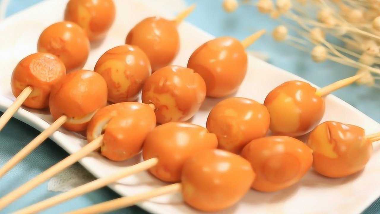 鲜香弹嫩的卤鹌鹑蛋,原来啤酒才是秘诀