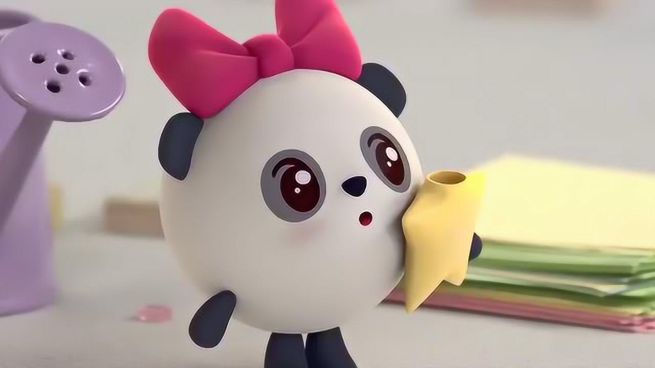 瑞奇宝宝甜甜灵机一动想到了是三角形的帽子宝宝们真棒