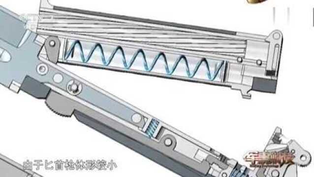 伞兵利器,匕首枪 长近作战能手