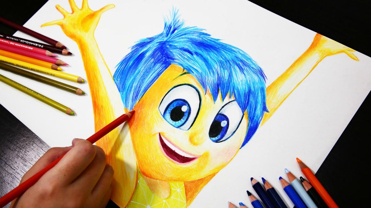 头脑特工队乐乐素描画超级飞侠小猪佩奇赶紧来围观