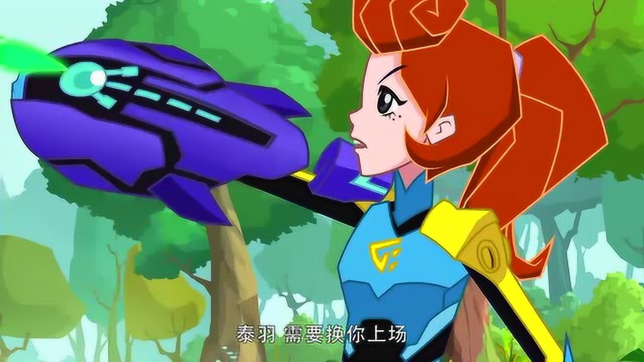 兽王争锋之原石之力:婷的傲翔哮天兽,以一记深水炸弹打败了杉珊