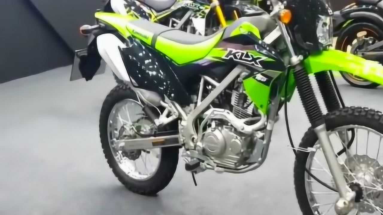 2018款川崎kawasaki klx 150,超高顏值,網友:越野小能手