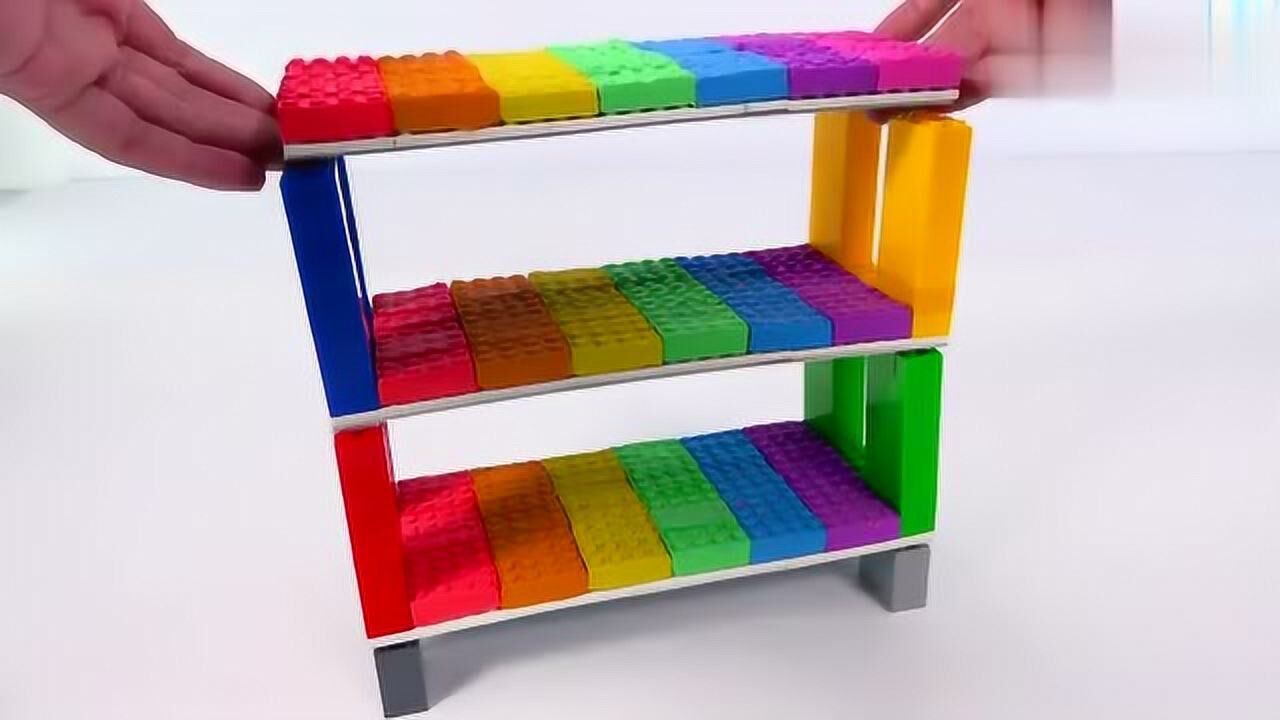 幼儿手工玩具 一起制作漂亮的橡皮泥鞋架玩具