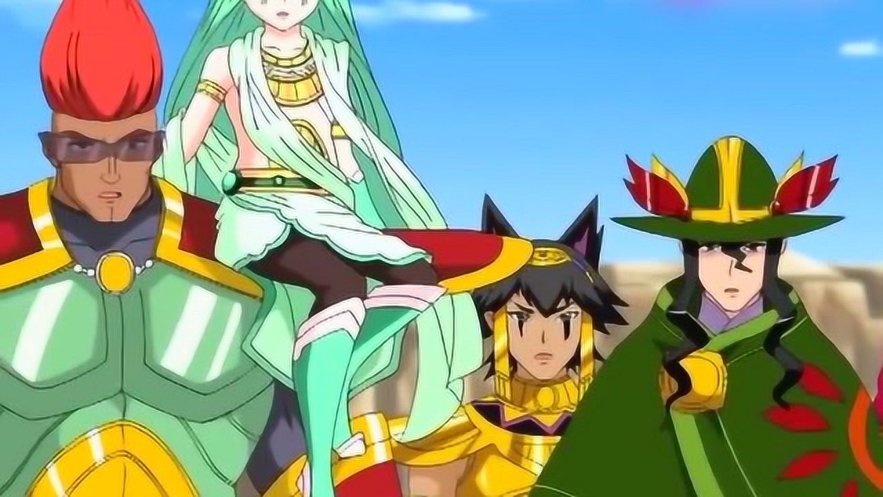 战斗王远古猎神团仪式失败了玛雅猎神奉命解除对人类的石化