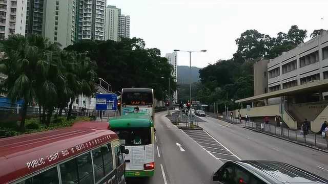 香港巴士4K KMB ATENU750 47A 九龙巴士 葵芳南 水泉澳