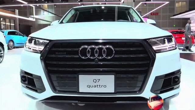 2019款奥迪Q7 Quattro 实车到店,全方位外观和内饰高清展示