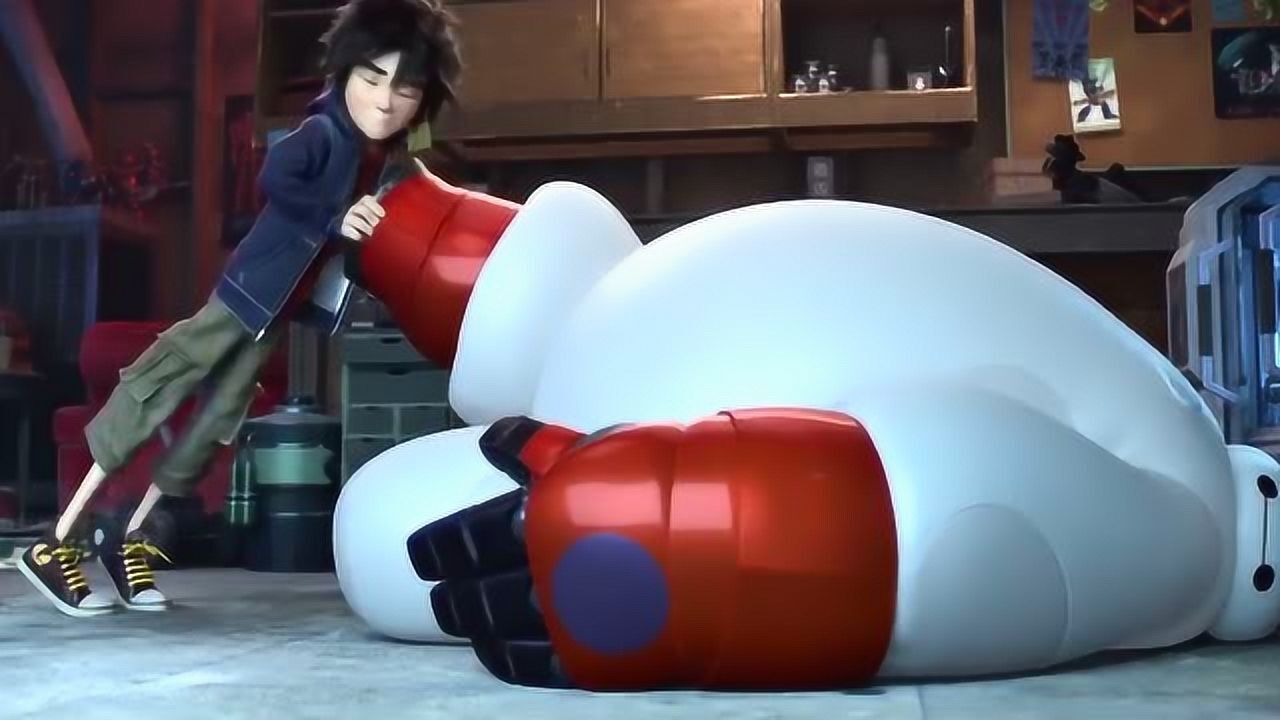 超能陆战队小宏为所有人做出高科技装备超能陆战队诞生