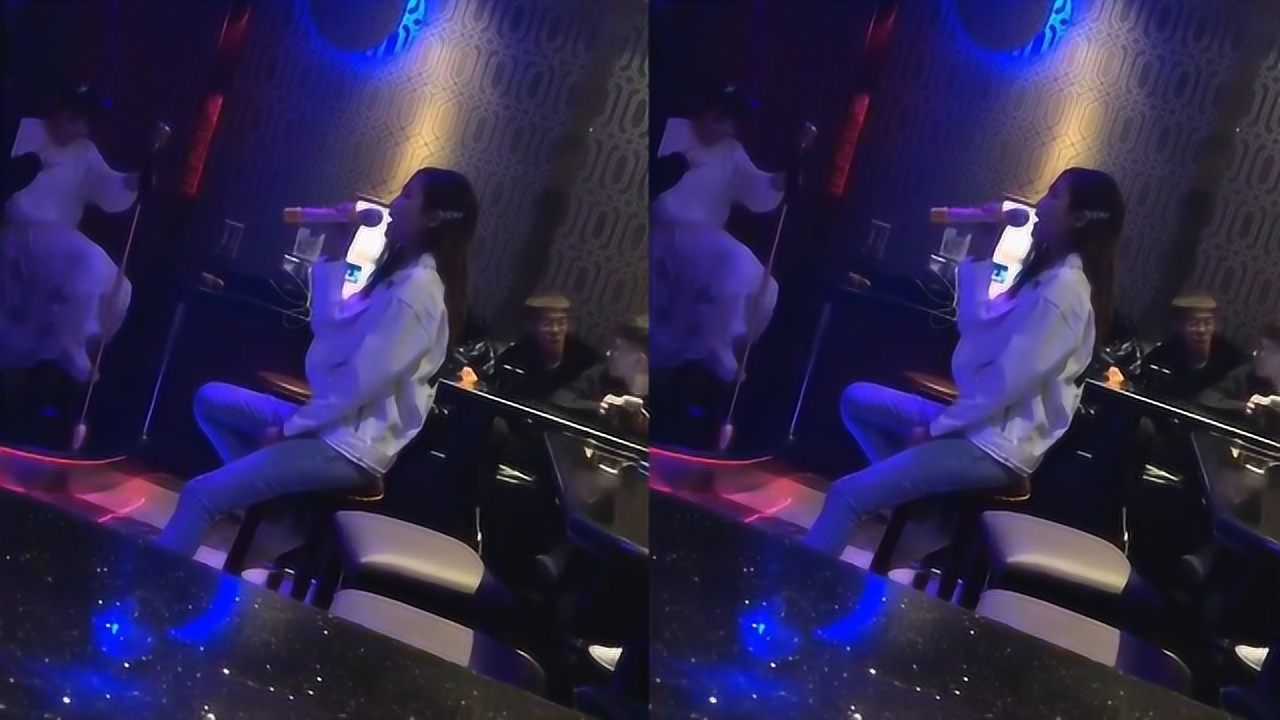 ktv妹子翻唱月牙湾迅速走红抖音果然高手在民间太好听了