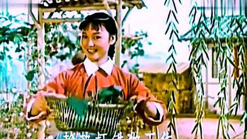 1965湖南花鼓戏电影《打铜锣-补锅》插曲《野菊花》演唱：李谷一