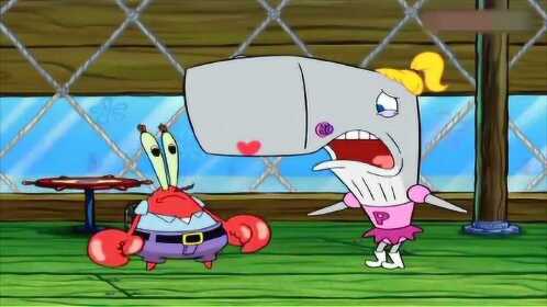 海绵宝宝:鲨鲨长颗青春痘,要去治疗,蟹老板却不舍得拿钱,太抠了!_腾讯