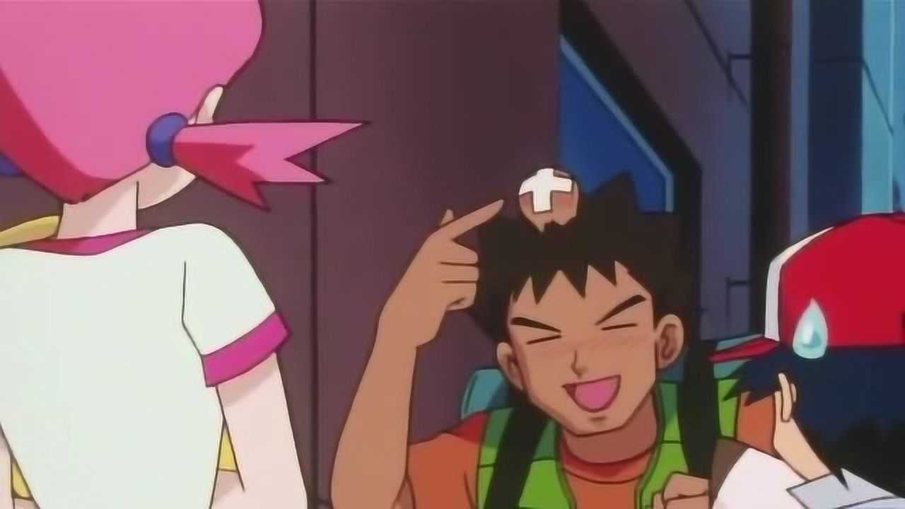 宠物小精灵小霞揪住小刚的耳朵走开了说这种小痛不用管